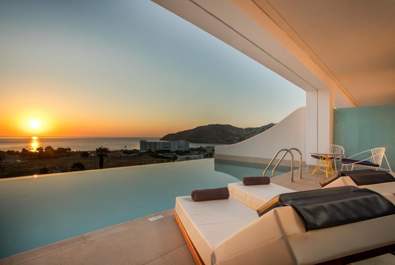 Lindos White Hotel & Suites Екстериор снимка