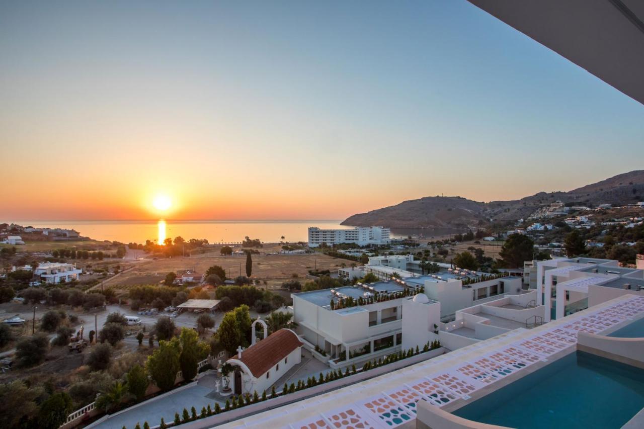 Lindos White Hotel & Suites Екстериор снимка