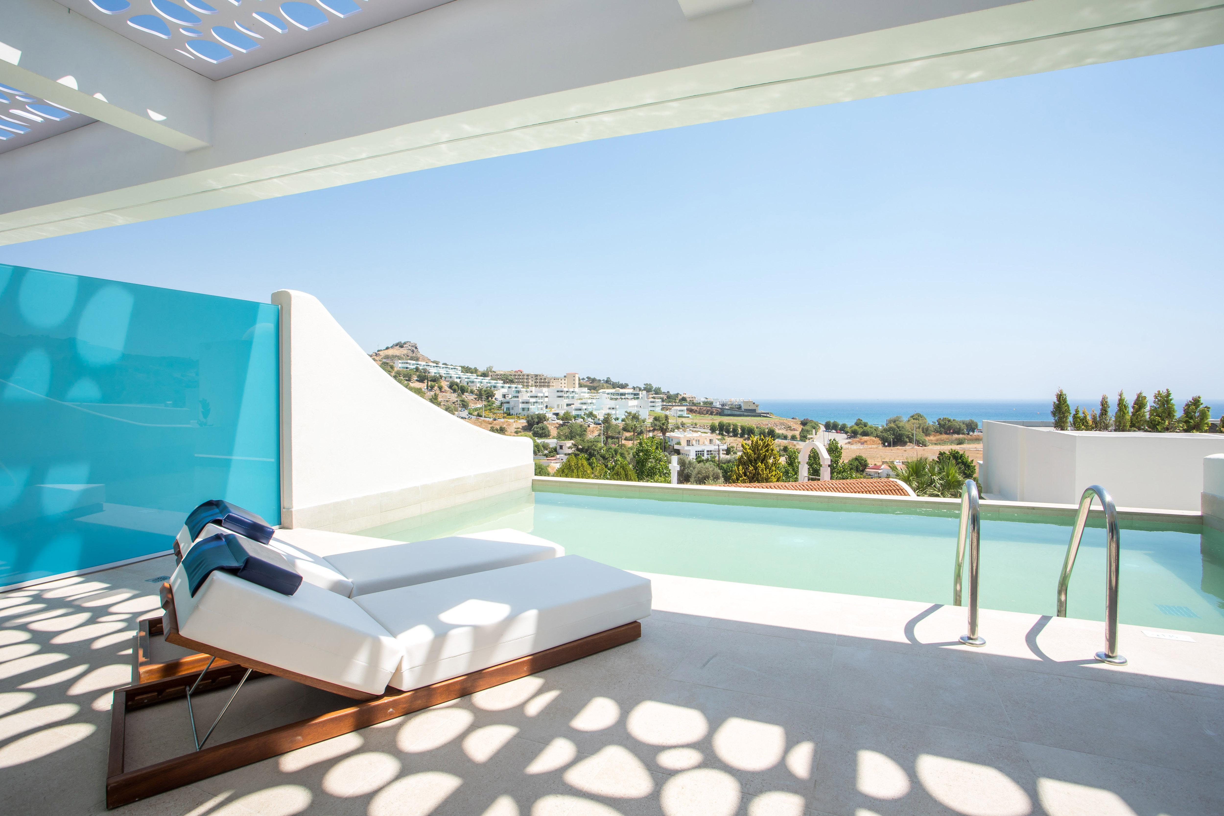 Lindos White Hotel & Suites Екстериор снимка