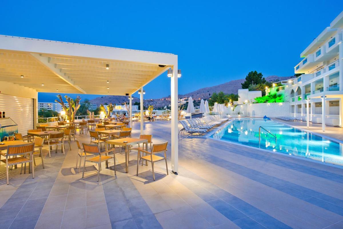 Lindos White Hotel & Suites Екстериор снимка